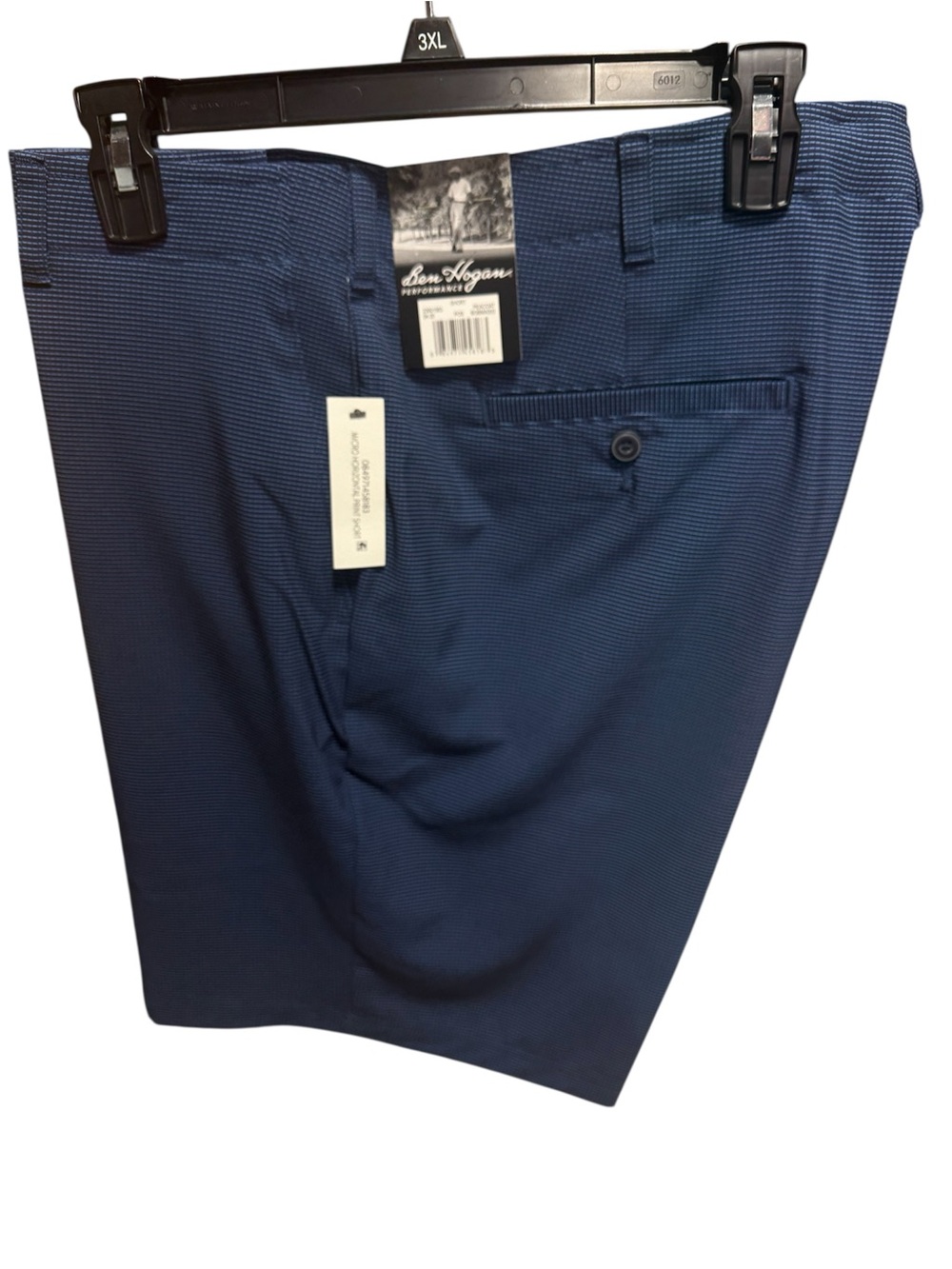 Men's Blue Performance Golf Shorts,42